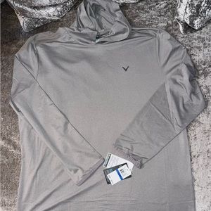 Callaway Lightweight Performance Hoodie Size XLGolf Pullover Gray
